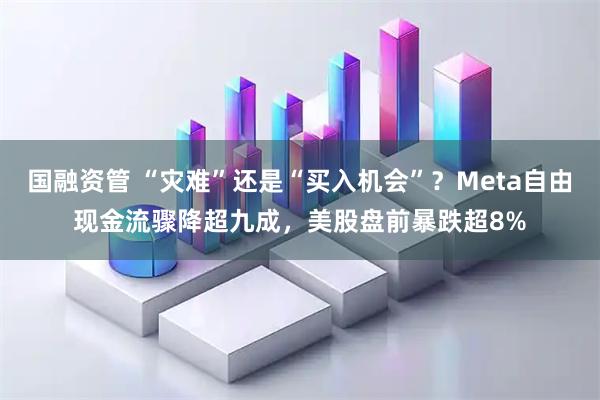 国融资管 “灾难”还是“买入机会”？Meta自由现金流骤降超九成，美股盘前暴跌超8%