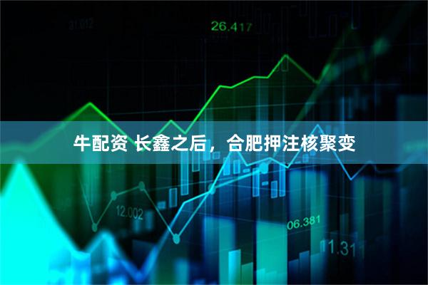 牛配资 长鑫之后，合肥押注核聚变